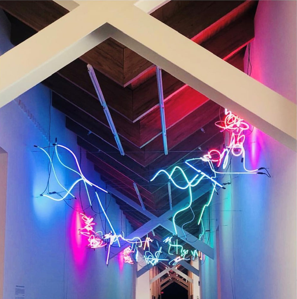 Neon Lights Event Floral Design