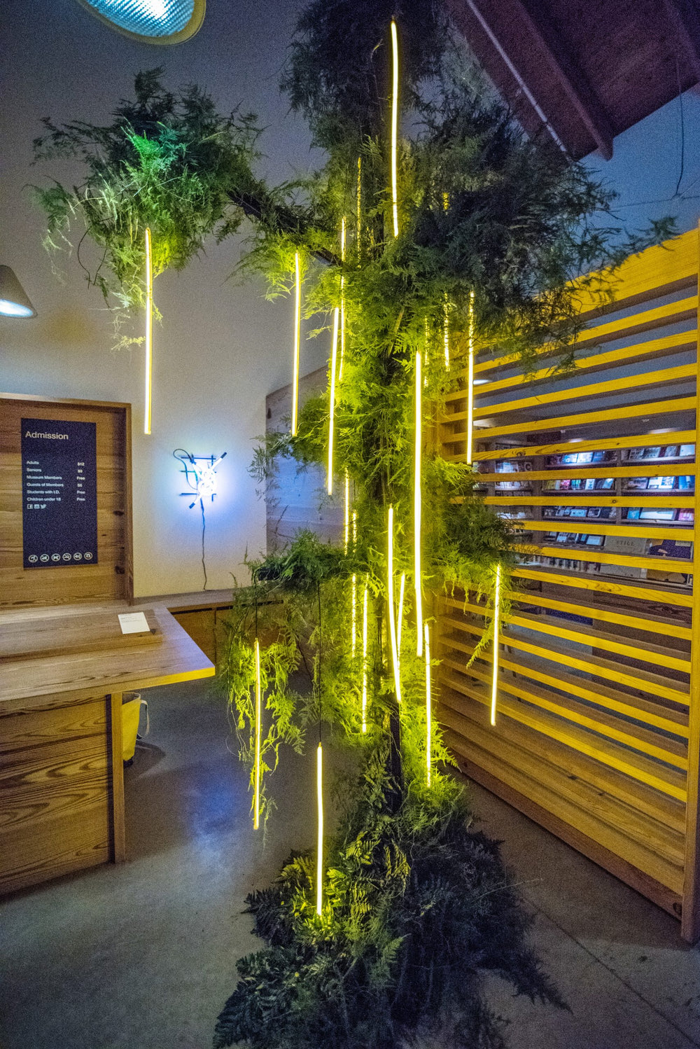 Neon Lights Event Floral Design