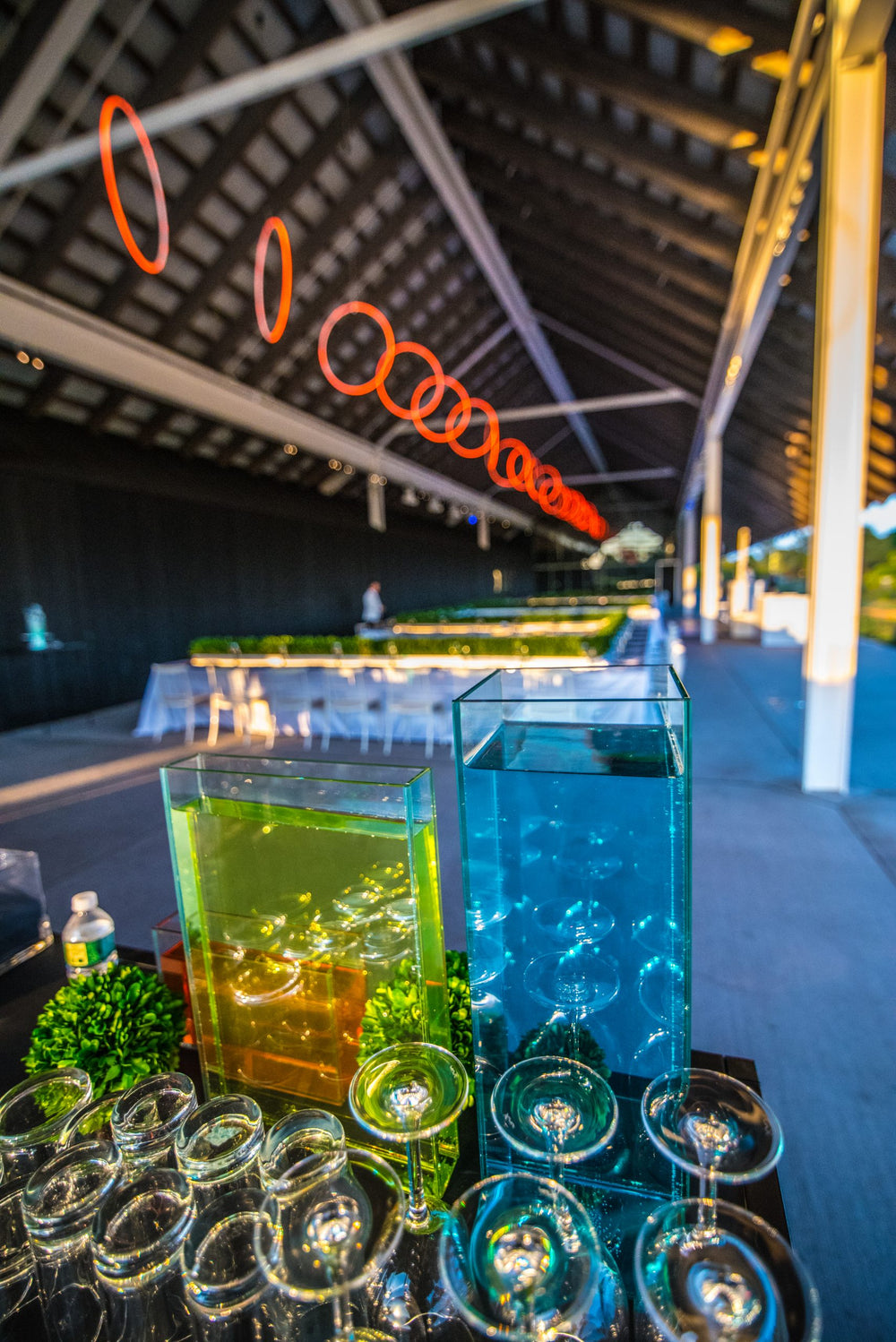 Neon Lights Event Floral Design