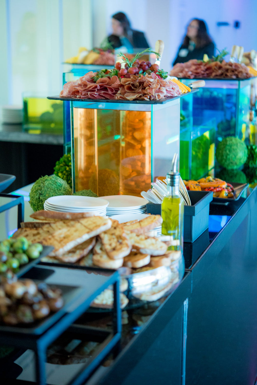 Neon Lights Event Floral Design