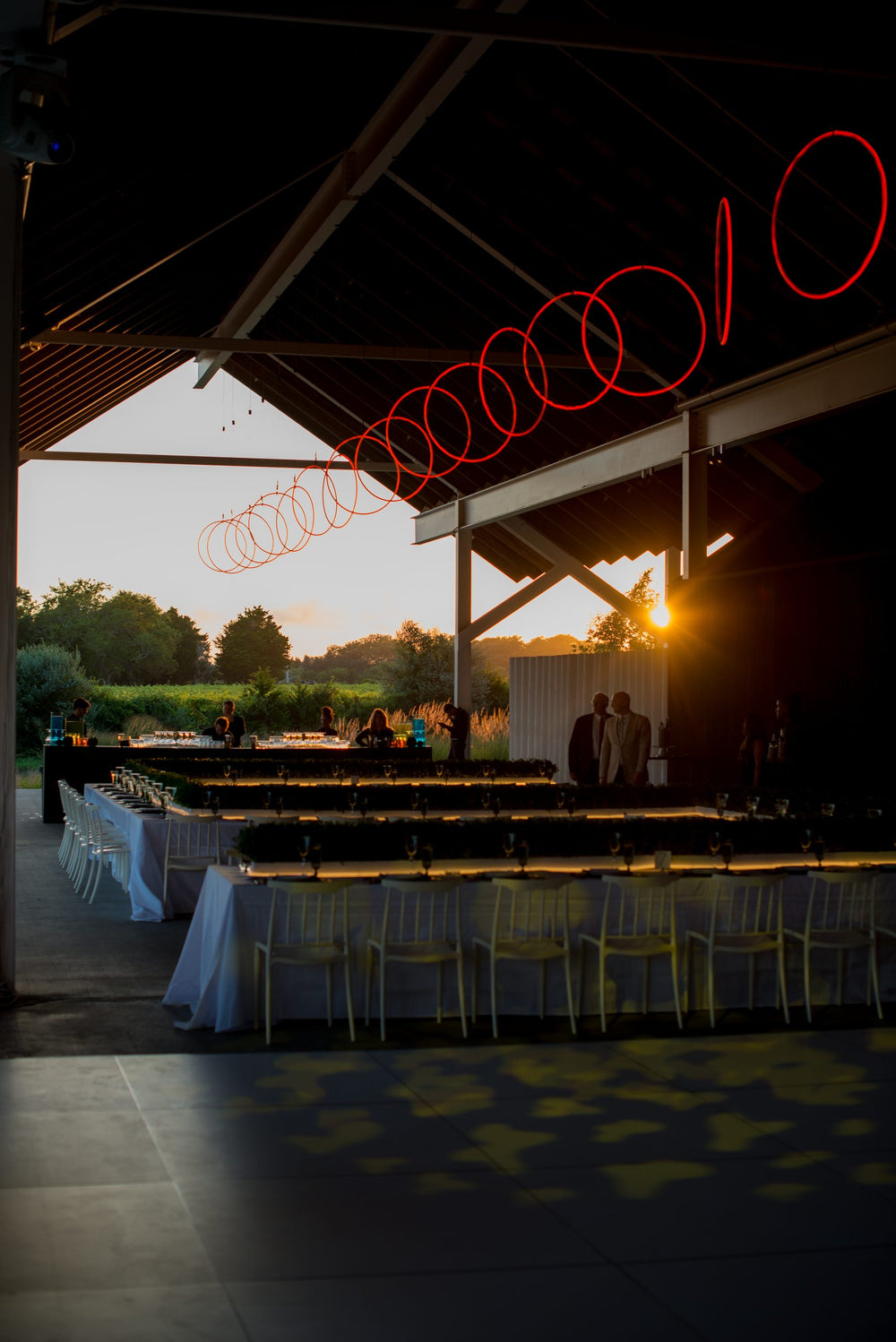 Neon Lights Event Floral Design