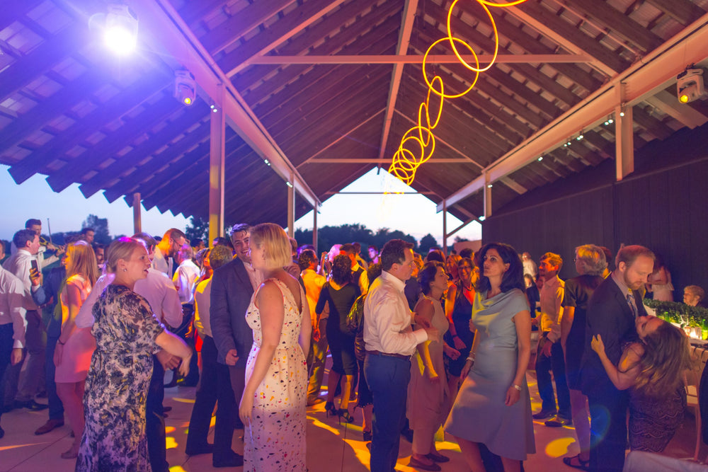 Neon Lights Event Floral Design