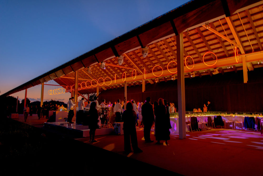 Neon Lights Event Floral Design