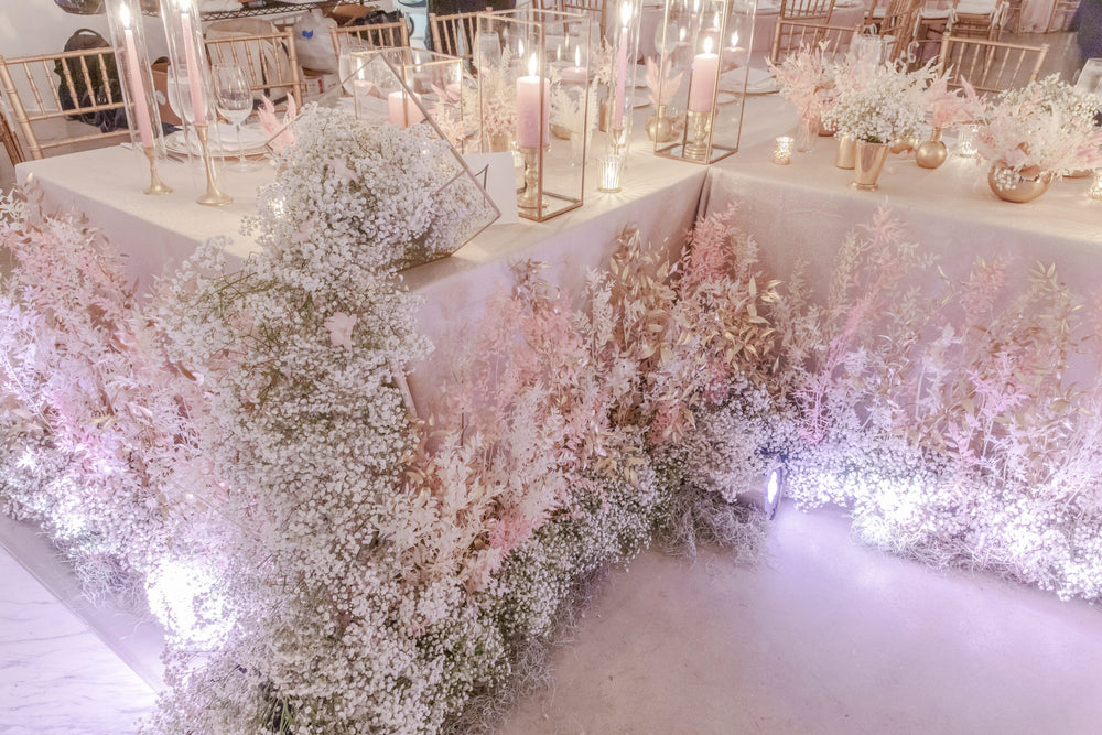Ethereal Blush Event Floral Design