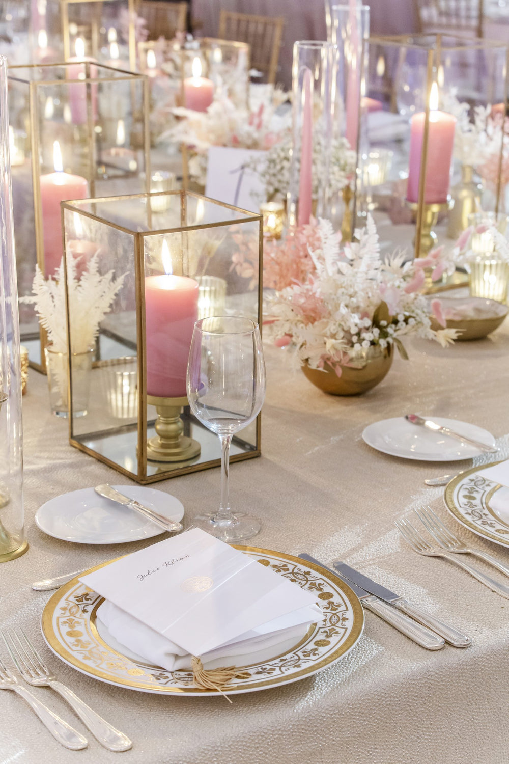 Ethereal Blush Event Floral Design