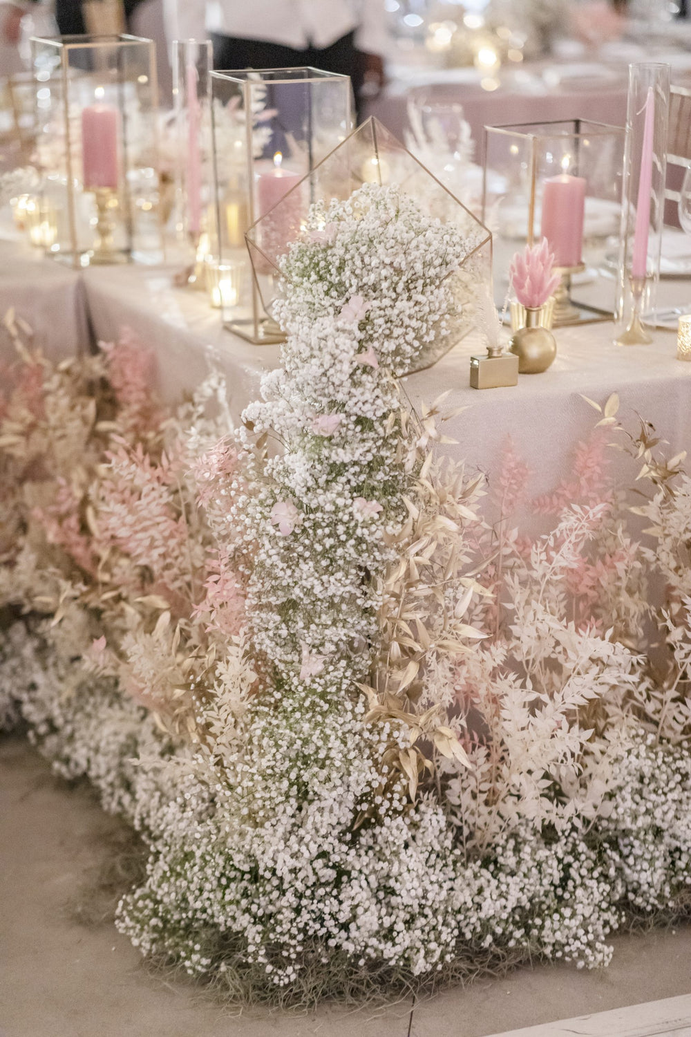 Ethereal Blush Event Floral Design