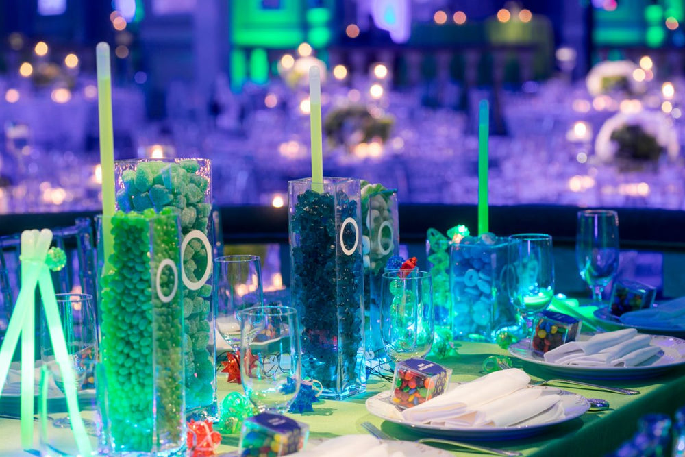 Oliver's Modern Mitzvah Event Floral Design