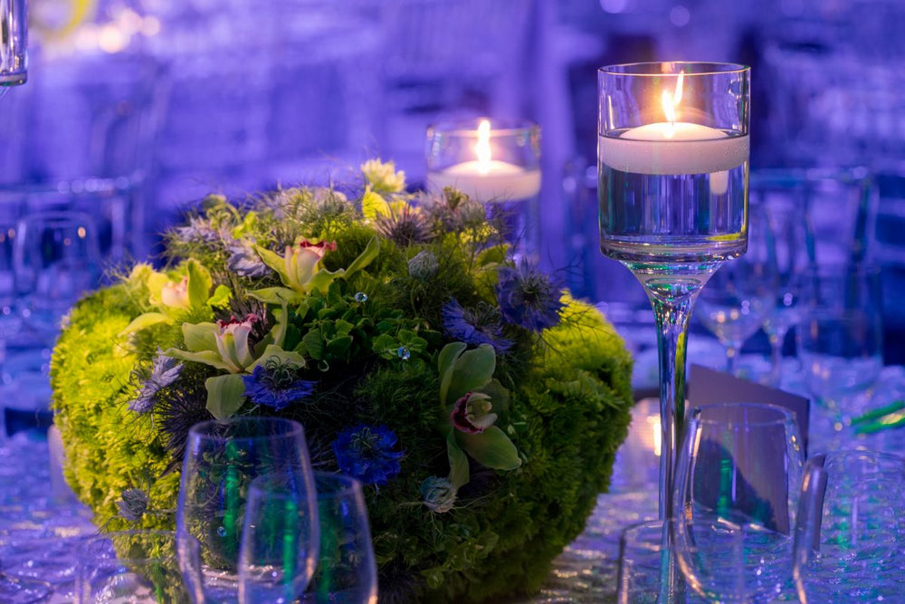 Oliver's Modern Mitzvah Event Floral Design