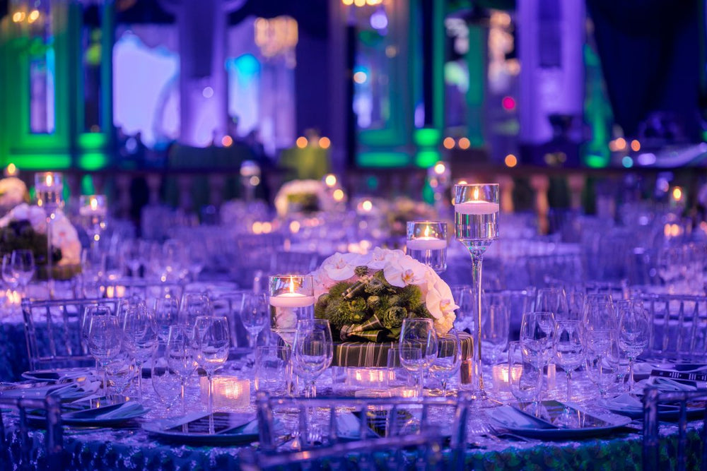 Oliver's Modern Mitzvah Event Floral Design