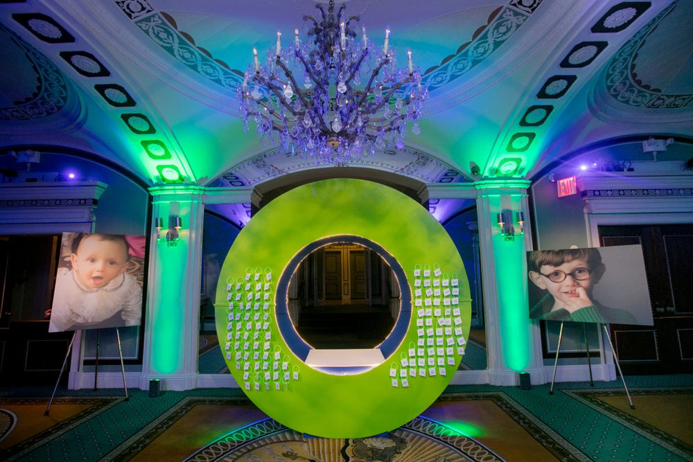 Oliver's Modern Mitzvah Event Floral Design