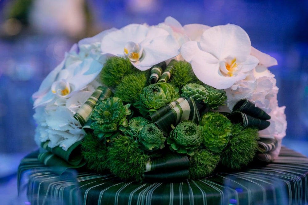 Oliver's Modern Mitzvah Event Floral Design
