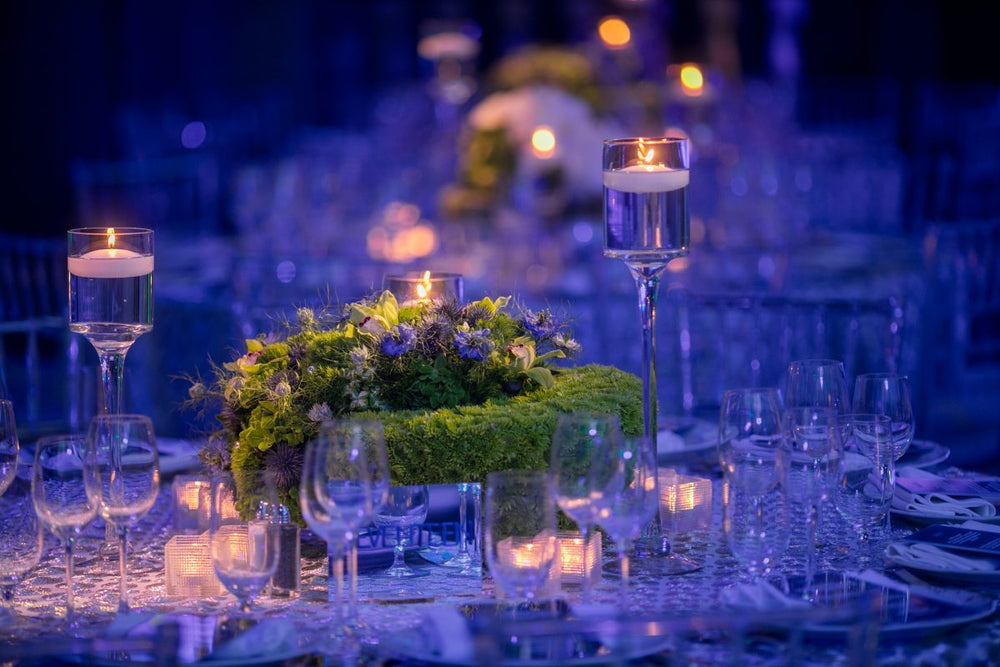 Oliver's Modern Mitzvah Event Floral Design